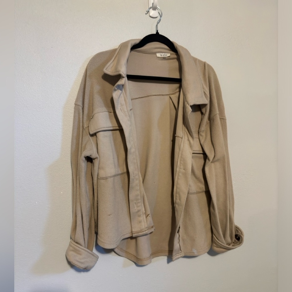 Tan soft cardigan